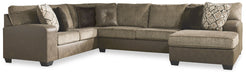 Abalone 3-Piece Sectional with Chaise Huntsville Furniture Outlet