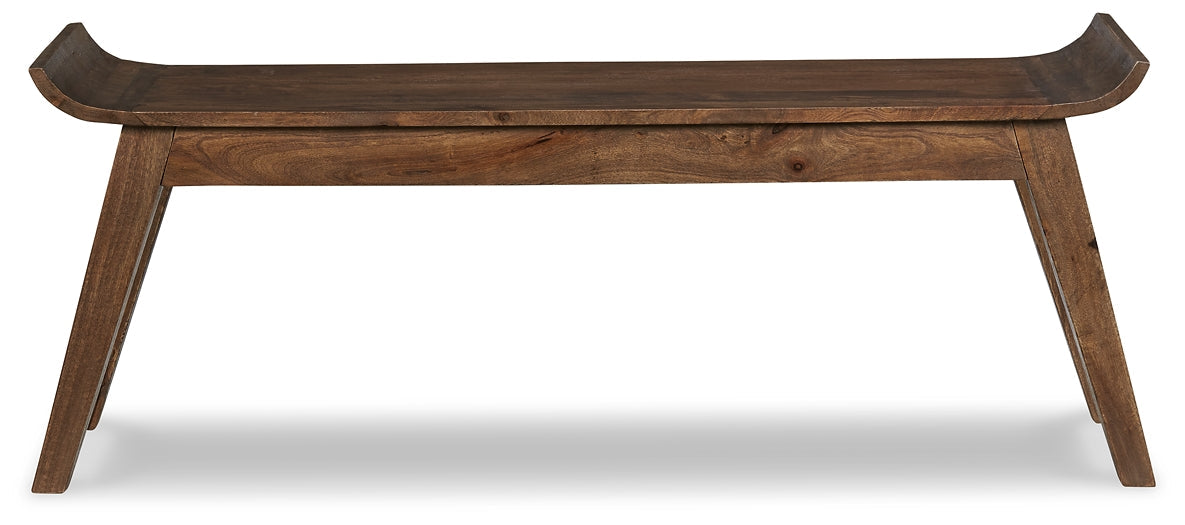 Abbianna Accent Bench Huntsville Furniture Outlet