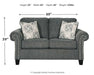 Agleno Loveseat Huntsville Furniture Outlet