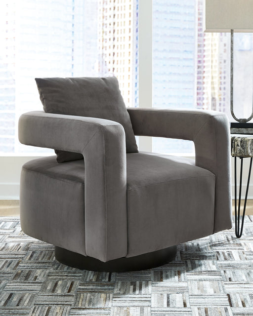 Alcoma Swivel Accent Chair Huntsville Furniture Outlet