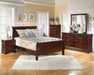 Alisdair Full Sleigh Bed with 2 Nightstands Huntsville Furniture Outlet