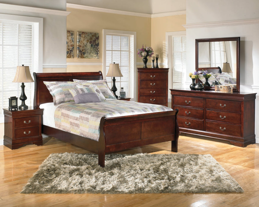 Alisdair Full Sleigh Bed with Dresser Huntsville Furniture Outlet