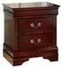 Alisdair Full Sleigh Bed with Mirrored Dresser, Chest and 2 Nightstands Huntsville Furniture Outlet