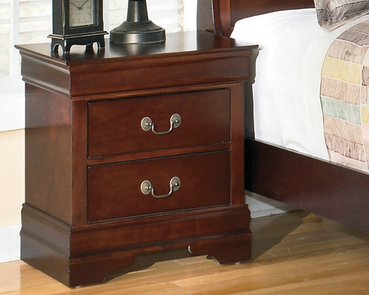 Alisdair Two Drawer Night Stand Huntsville Furniture Outlet