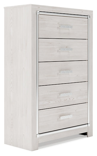 Altyra Five Drawer Chest Huntsville Furniture Outlet