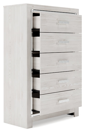 Altyra Five Drawer Chest Huntsville Furniture Outlet