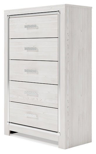 Altyra Five Drawer Chest Huntsville Furniture Outlet