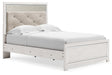 Altyra Full Panel Bed with Mirrored Dresser and Chest Huntsville Furniture Outlet