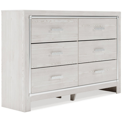 Altyra King Panel Headboard with Dresser Huntsville Furniture Outlet