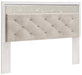 Altyra King Panel Headboard with Mirrored Dresser, Chest and Nightstand Huntsville Furniture Outlet