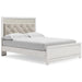 Altyra Queen Panel Bed with Mirrored Dresser, Chest and Nightstand Huntsville Furniture Outlet