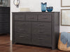 Altyra Queen Panel Headboard with Mirrored Dresser and Chest Huntsville Furniture Outlet