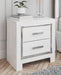 Altyra Two Drawer Night Stand Huntsville Furniture Outlet