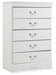 Anarasia Five Drawer Chest Huntsville Furniture Outlet