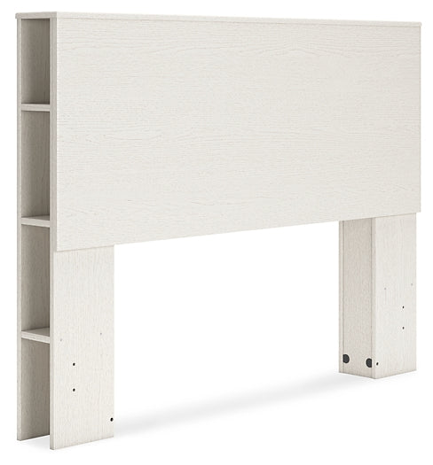 Aprilyn Full Bookcase Headboard with Dresser and 2 Nightstands Huntsville Furniture Outlet