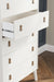 Aprilyn Queen Bookcase Headboard with Dresser, Chest and Nightstand Huntsville Furniture Outlet