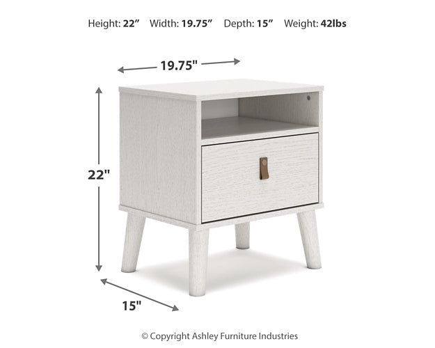 Aprilyn Queen Bookcase Headboard with Dresser and 2 Nightstands Huntsville Furniture Outlet