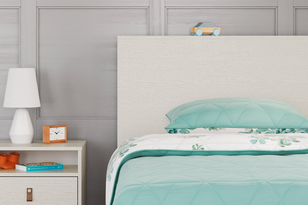 Aprilyn Twin Bookcase Headboard with Dresser Huntsville Furniture Outlet