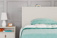 Aprilyn Twin Bookcase Headboard with Dresser Huntsville Furniture Outlet