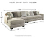 Ardsley 3-Piece Sectional with Chaise Huntsville Furniture Outlet