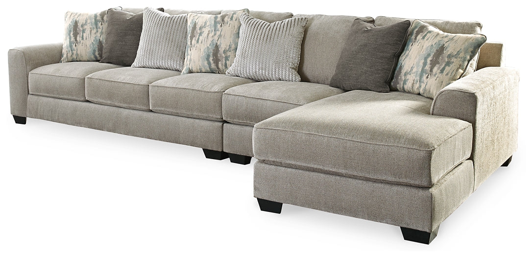 Ardsley 3-Piece Sectional with Chaise Huntsville Furniture Outlet