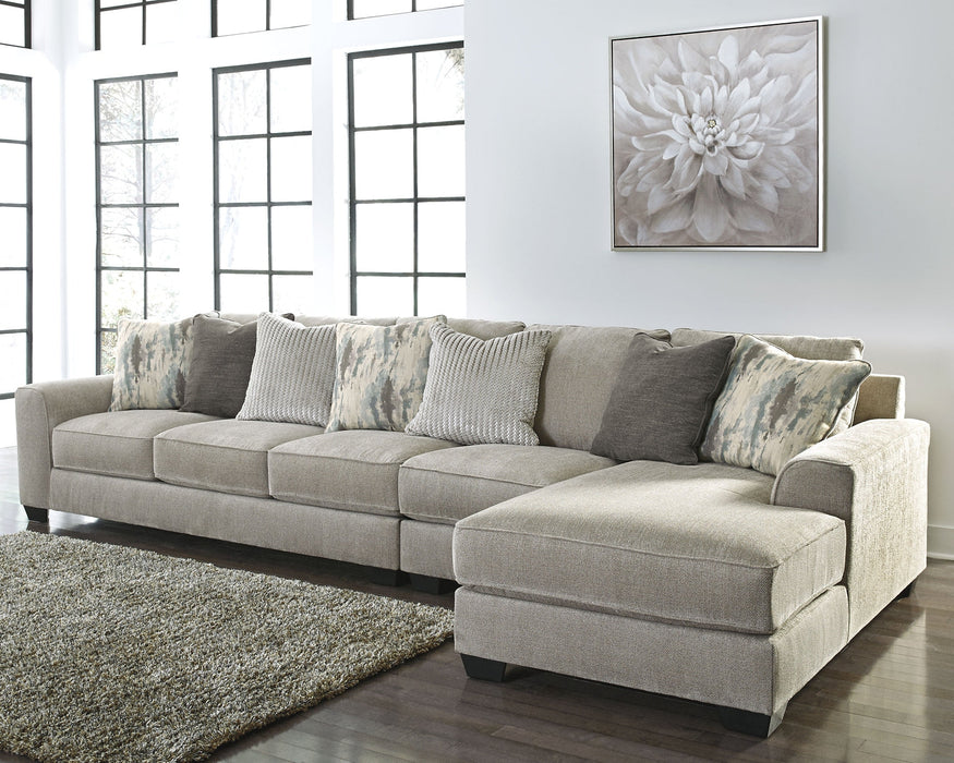 Ardsley 3-Piece Sectional with Chaise Huntsville Furniture Outlet