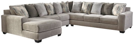 Ardsley 4-Piece Sectional with Chaise Huntsville Furniture Outlet