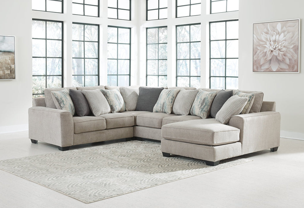 Ardsley 4-Piece Sectional with Chaise Huntsville Furniture Outlet