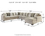 Ardsley 5-Piece Sectional with Chaise Huntsville Furniture Outlet