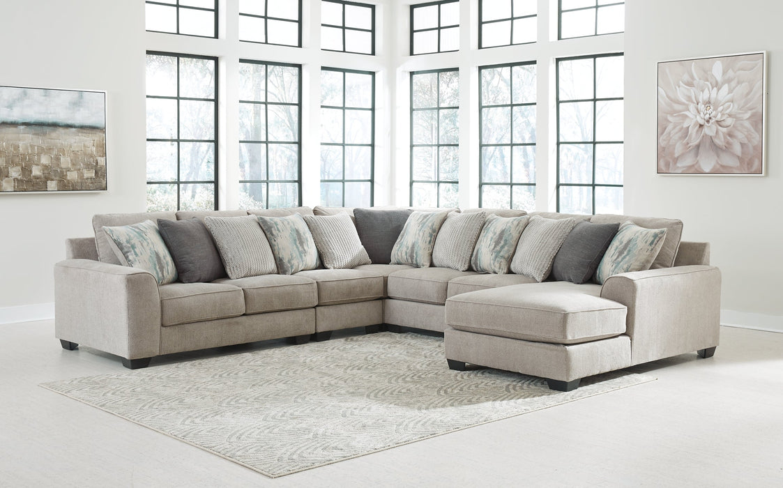 Ardsley 5-Piece Sectional with Chaise Huntsville Furniture Outlet