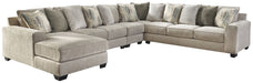 Ardsley 5-Piece Sectional with Chaise Huntsville Furniture Outlet