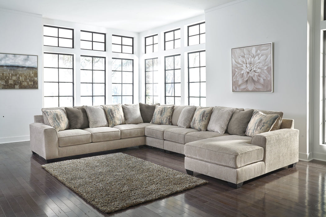 Ardsley 5-Piece Sectional with Chaise Huntsville Furniture Outlet