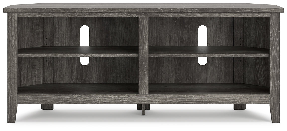 Arlenbry Medium Corner TV Stand Huntsville Furniture Outlet