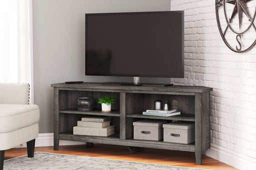 Arlenbry Medium Corner TV Stand Huntsville Furniture Outlet