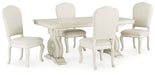 Arlendyne Dining Table and 4 Chairs Huntsville Furniture Outlet