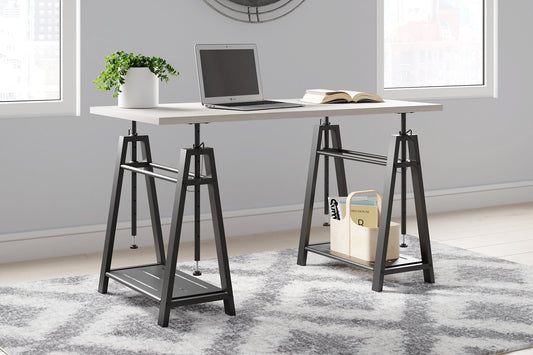 Bayflynn Adjustable Height Desk Huntsville Furniture Outlet