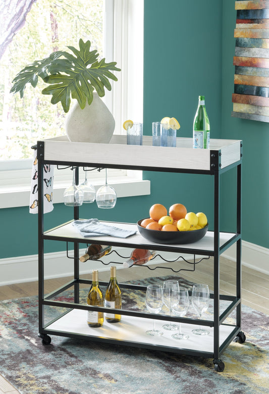 Bayflynn Bar Cart Huntsville Furniture Outlet