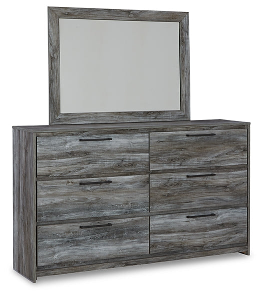 Baystorm Dresser and Mirror Huntsville Furniture Outlet