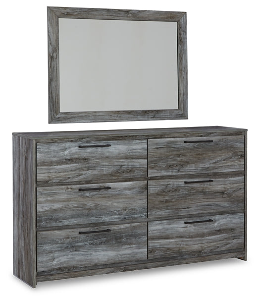 Baystorm Dresser and Mirror Huntsville Furniture Outlet