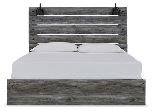 Baystorm King Panel Bed with Dresser Huntsville Furniture Outlet