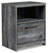 Baystorm One Drawer Night Stand Huntsville Furniture Outlet