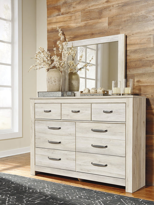 Bellaby Dresser and Mirror Huntsville Furniture Outlet