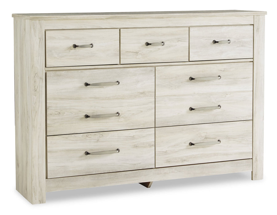 Bellaby Queen Panel Bed with Dresser Huntsville Furniture Outlet