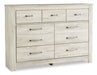 Bellaby Queen Panel Bed with Dresser Huntsville Furniture Outlet