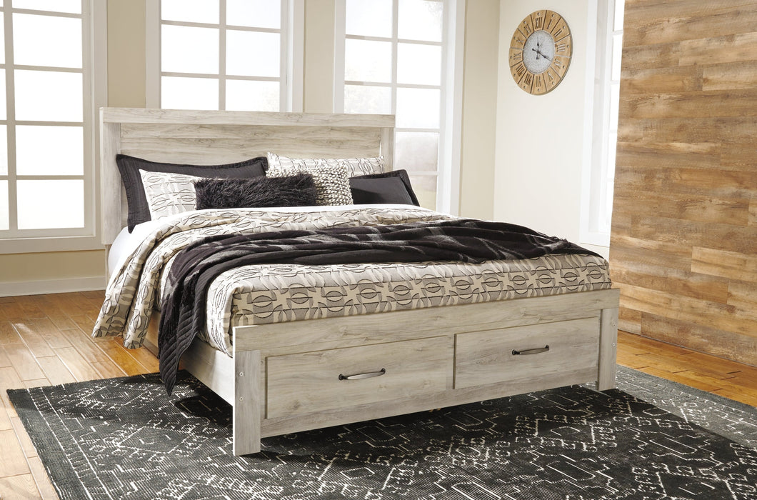 Bellaby Queen Platform Bed with 2 Storage Drawers with Dresser Huntsville Furniture Outlet