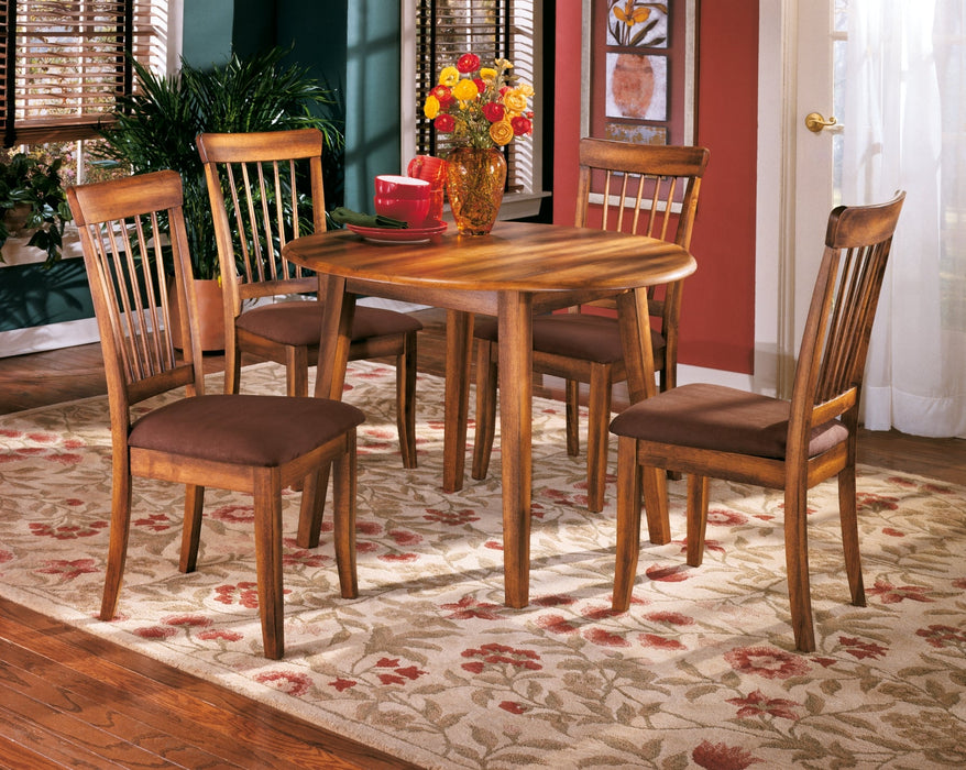 Berringer Dining Table and 4 Chairs Huntsville Furniture Outlet