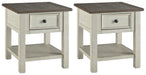 Bolanburg 2 End Tables Huntsville Furniture Outlet