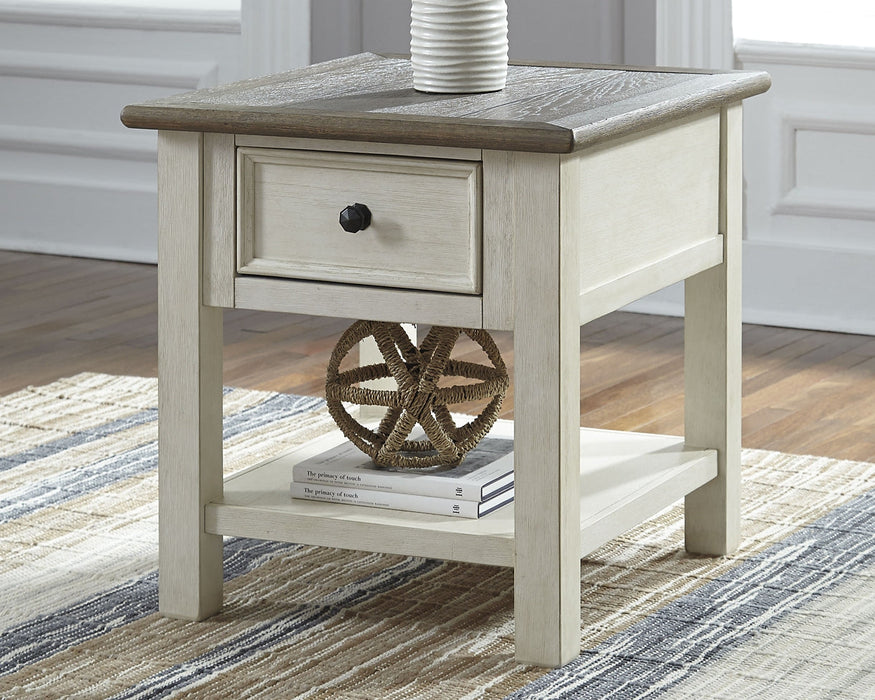 Bolanburg Coffee Table with 1 End Table Huntsville Furniture Outlet