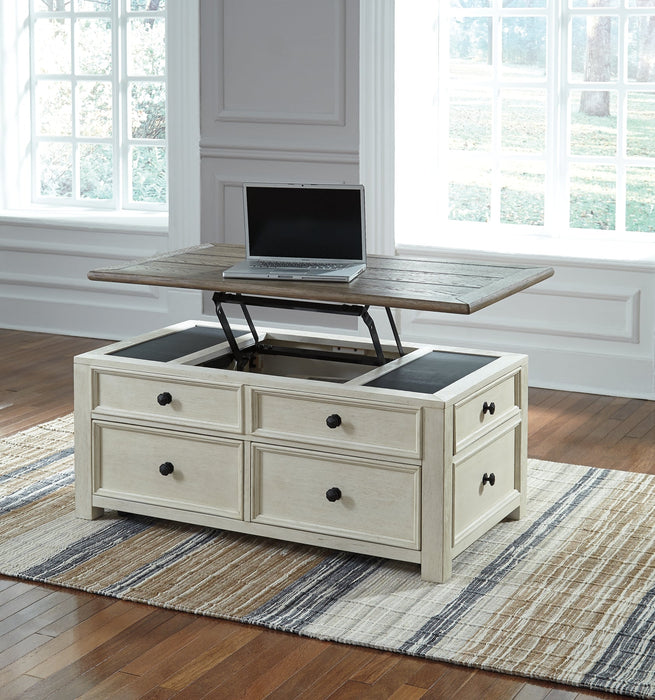 Bolanburg Coffee Table with 2 End Tables Huntsville Furniture Outlet