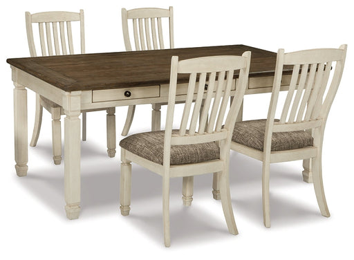 Bolanburg Dining Table and 4 Chairs Huntsville Furniture Outlet